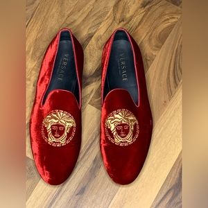 Men’s Versace dress shoes size 9 worn Twice